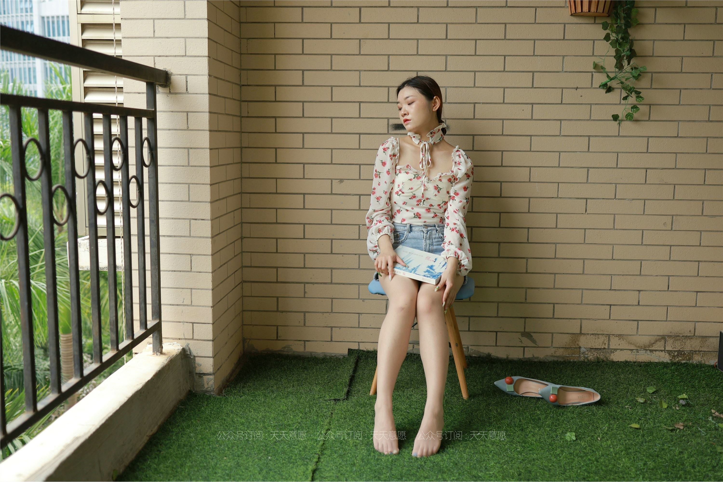 IESS异思趣向  2021.07.03 丝享家850：可可《法式碎花裙》